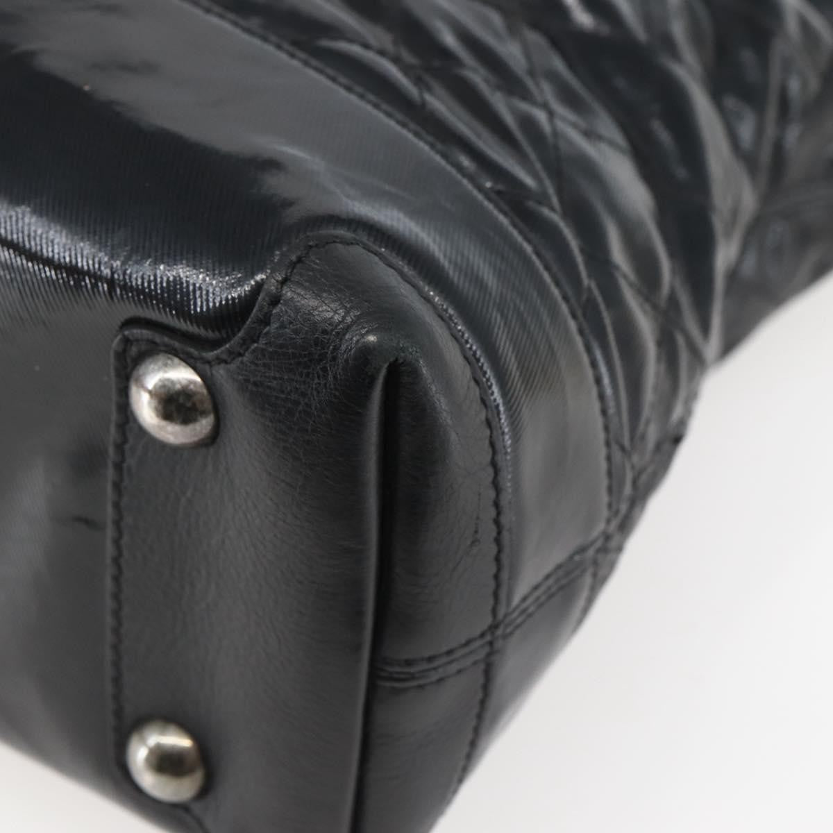 Chanel CC Charm Zip Tote Quilted Coated Canvas, BLACK, CANVAS, Tote bag