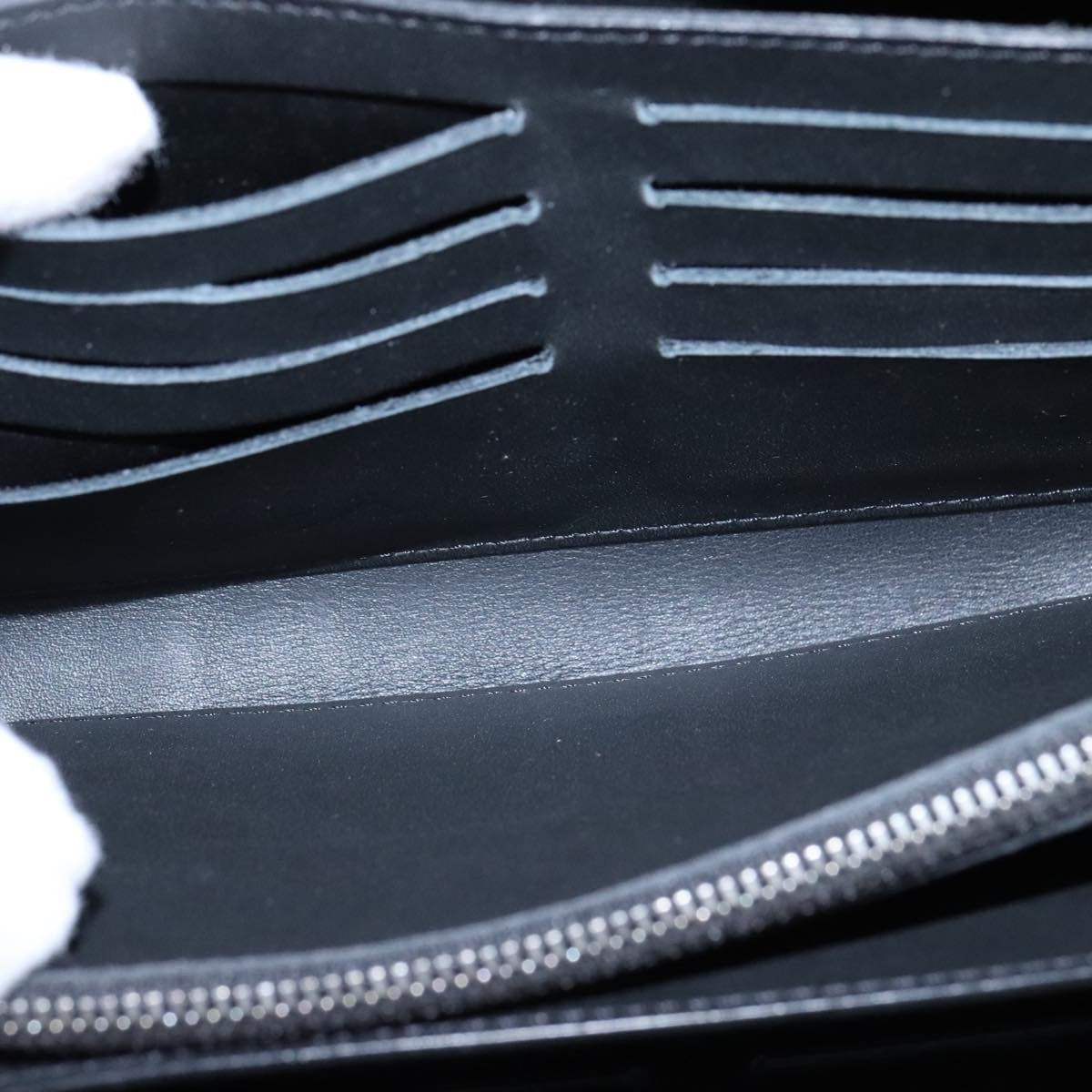 Louis Vuitton Organiser Atholl Leather, BLUE, LEATHER, Wallets