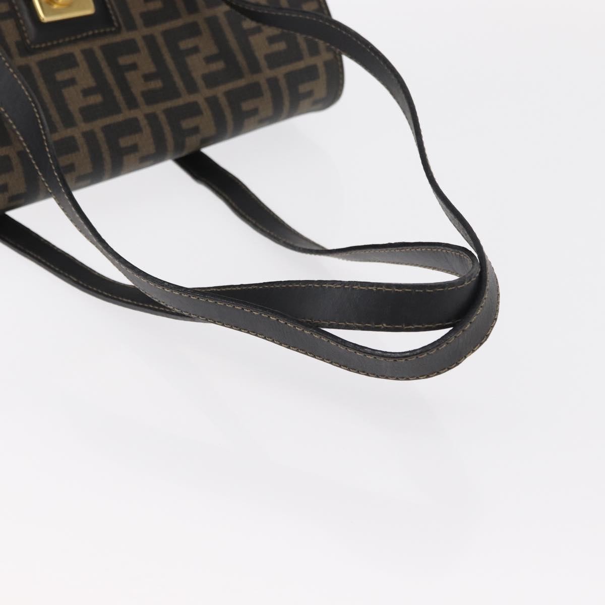 Fendi Zucca Tote bag Canvas, BROWN, PVC, Tote bag