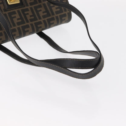 Fendi Zucca Tote bag Canvas, BROWN, PVC, Tote bag