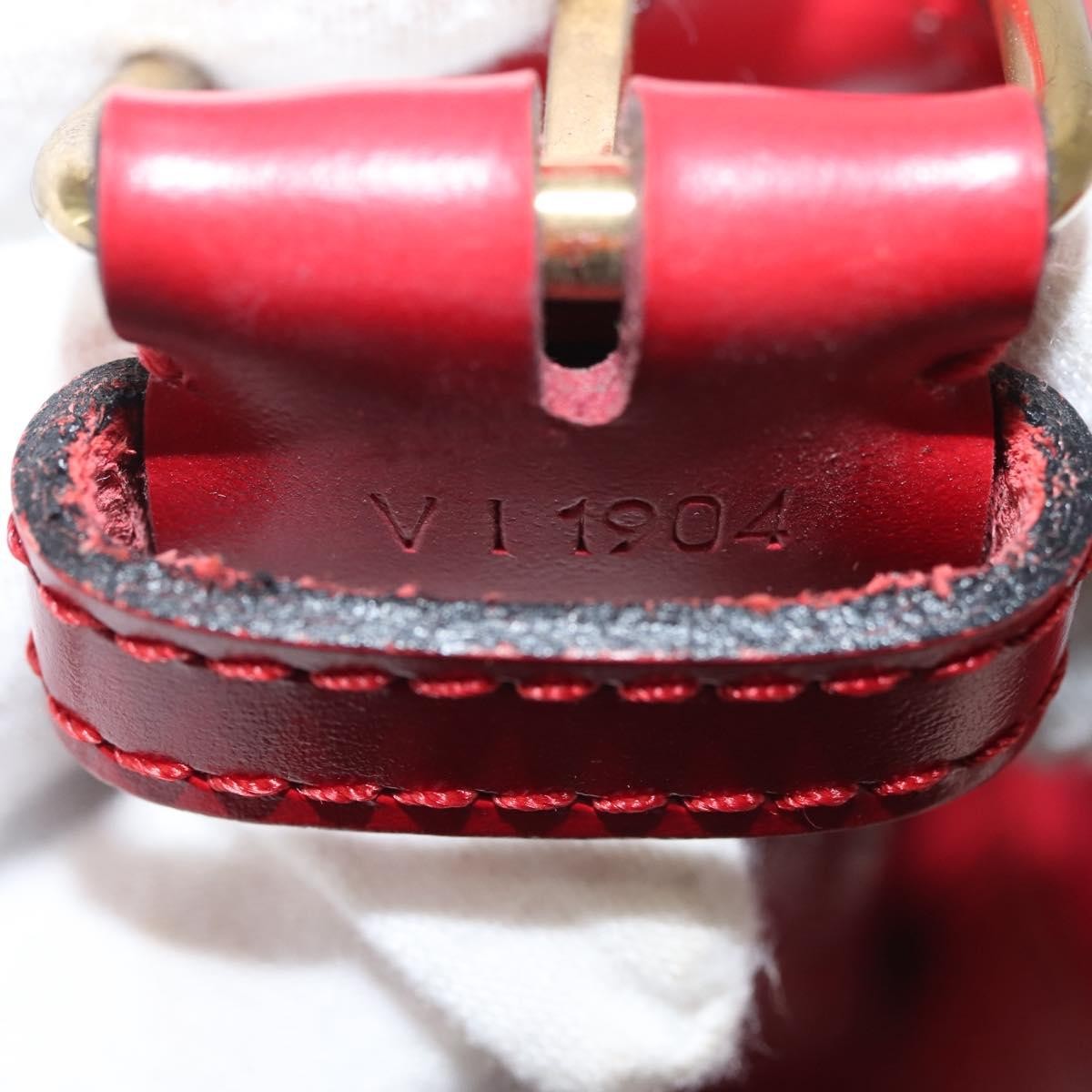 Louis Vuitton Vintage Sac d'Epaule Handbag Epi Leather, RED, LEATHER, Shoulder bag