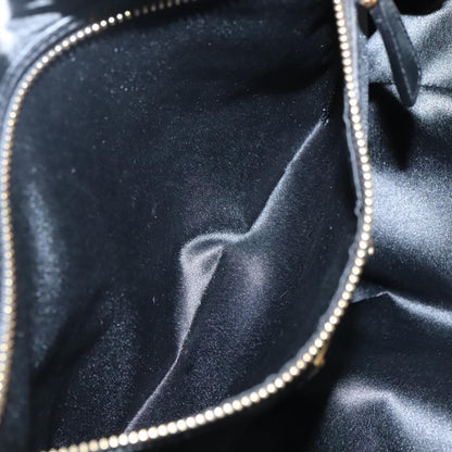 Miu Miu Convertible Satchel Bag Leather, BLACK, PATENT_LEATHER, Handbag