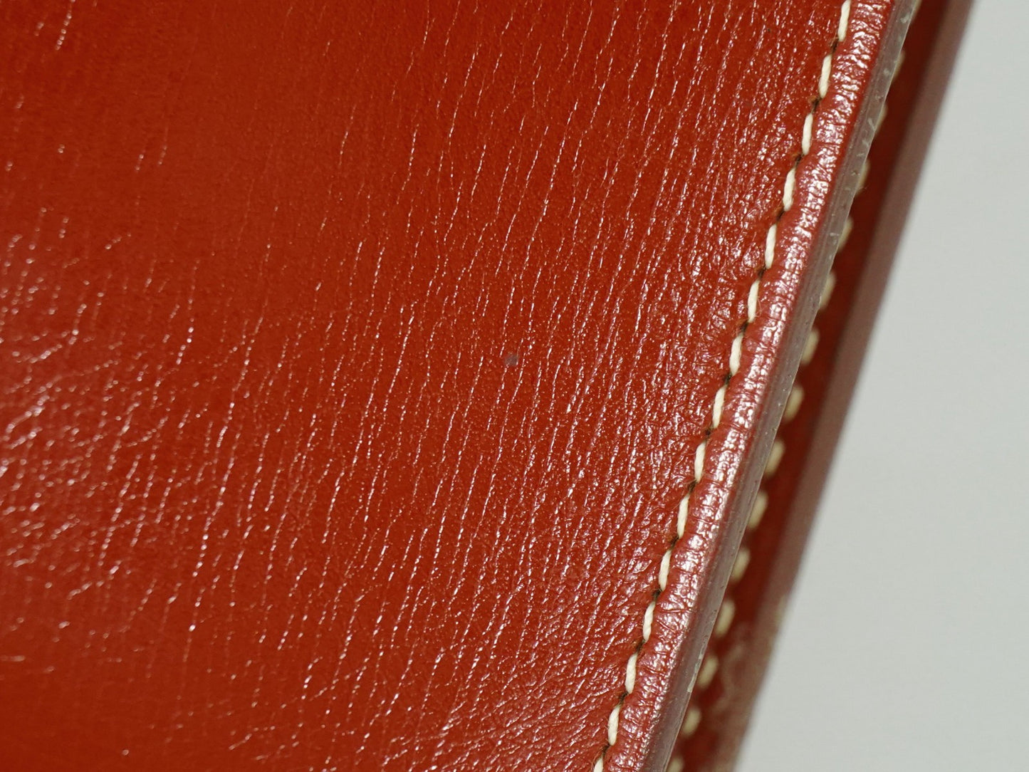Hermes Onimaitou Pochette Box Calf, BROWN, LEATHER, Clutche & pouche