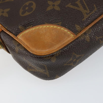 Louis Vuitton Marly Dragonne Clutch Monogram Canvas, BROWN, CANVAS, Clutche & pouche
