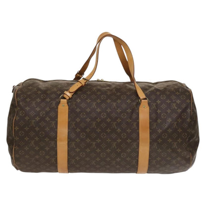 Louis Vuitton Sac Polochon Handbag Monogram Canvas, BROWN, CANVAS, Travel bag