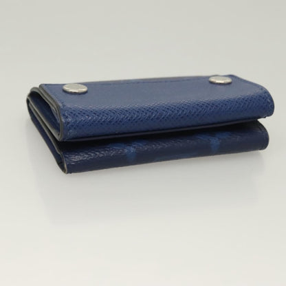Louis Vuitton Discovery Wallet Monogram Taigarama, BLUE, LEATHER, Wallets