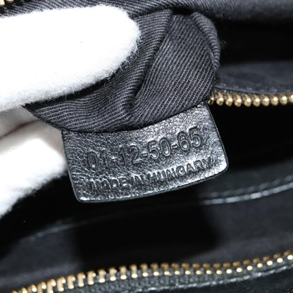 Chloe Ethel Tote Leather, BLACK, LEATHER, Tote bag