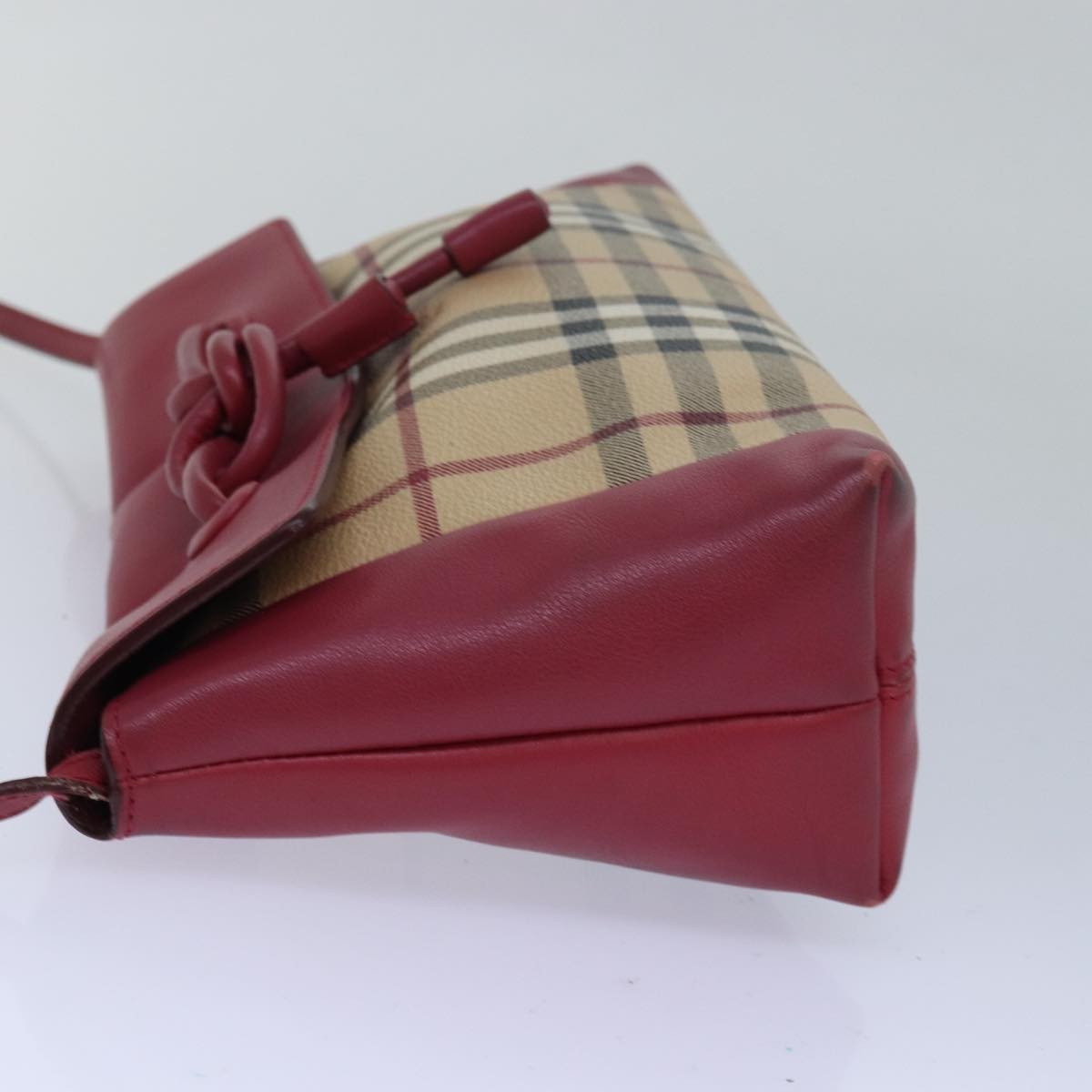 Burberry Nova check Shoulder bag Canvas, BEIGE, CANVAS, Shoulder bag