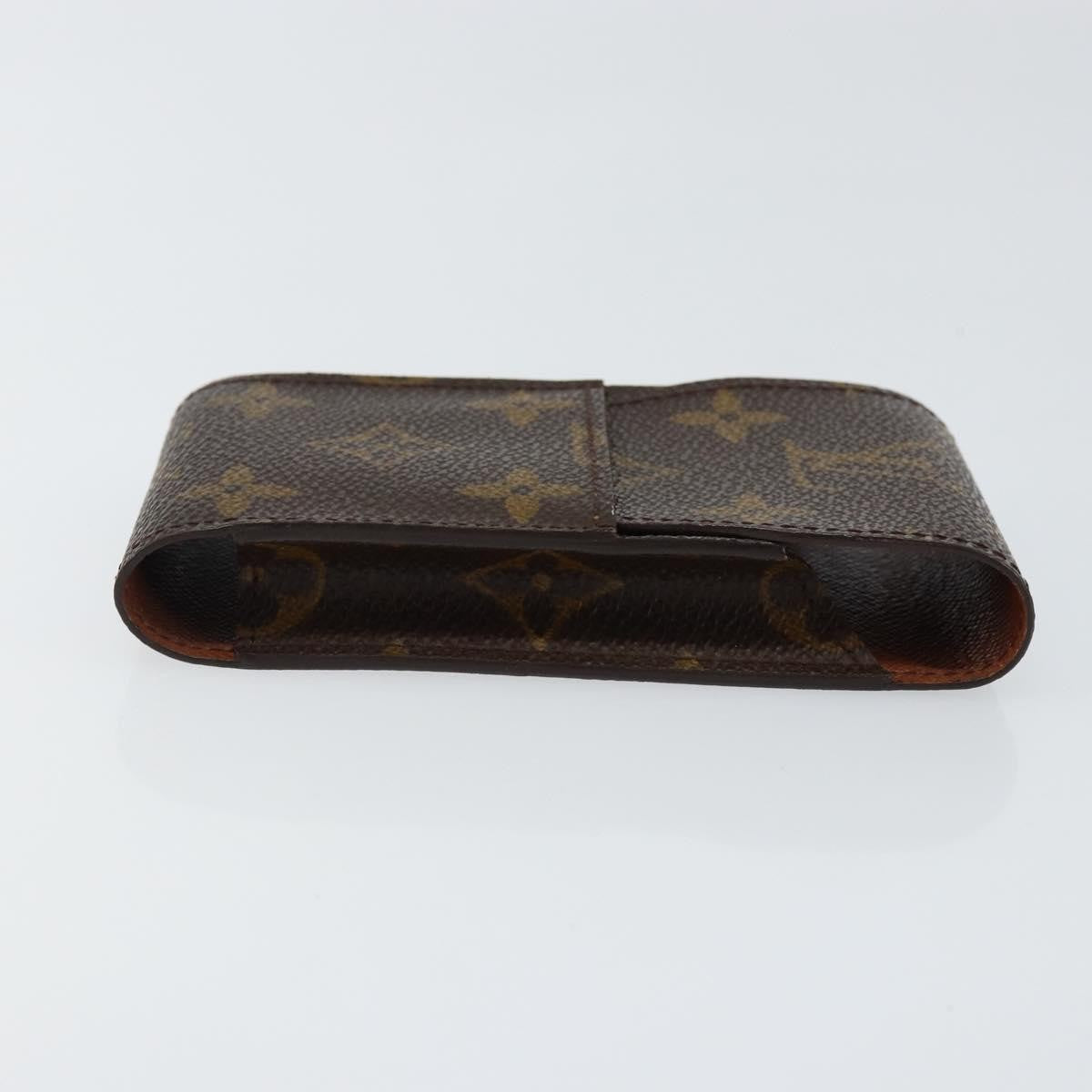 Louis Vuitton Etui Cigarette Case Monogram canvas, BROWN, CANVAS, Toiletry Case