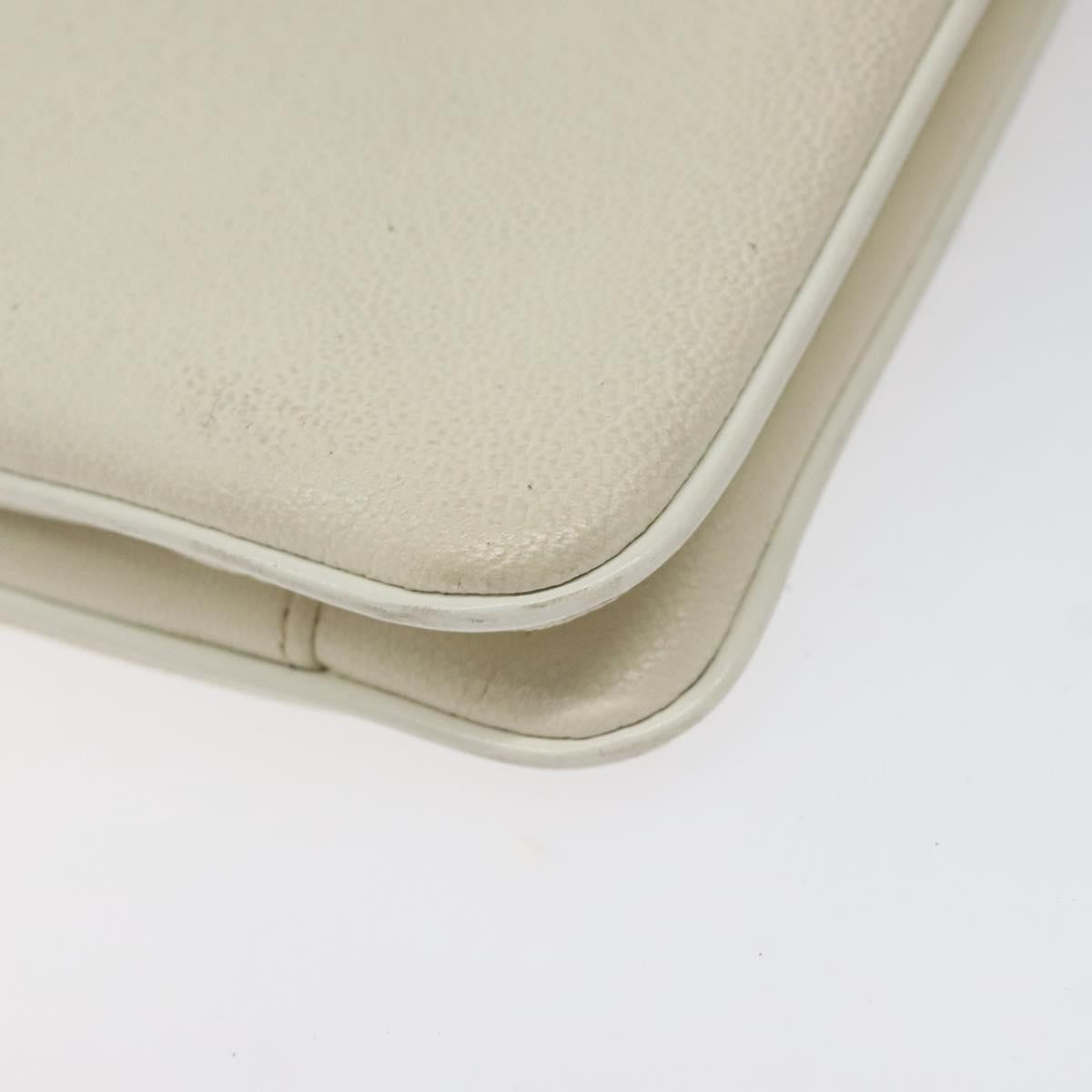 Givenchy Vintage 4G shoulder bag Leather, WHITE, LEATHER, Shoulder bag