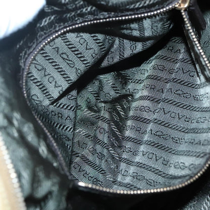 Prada Vintage Handbag Canvas, GOLD, NYLON, Handbag