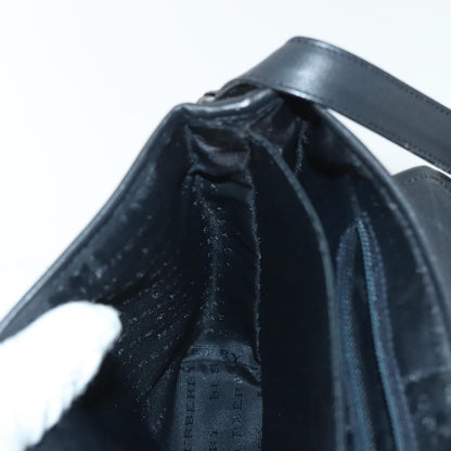 Burberry Nova check Shoulder bag Canvas, NAVY, CANVAS, Shoulder bag