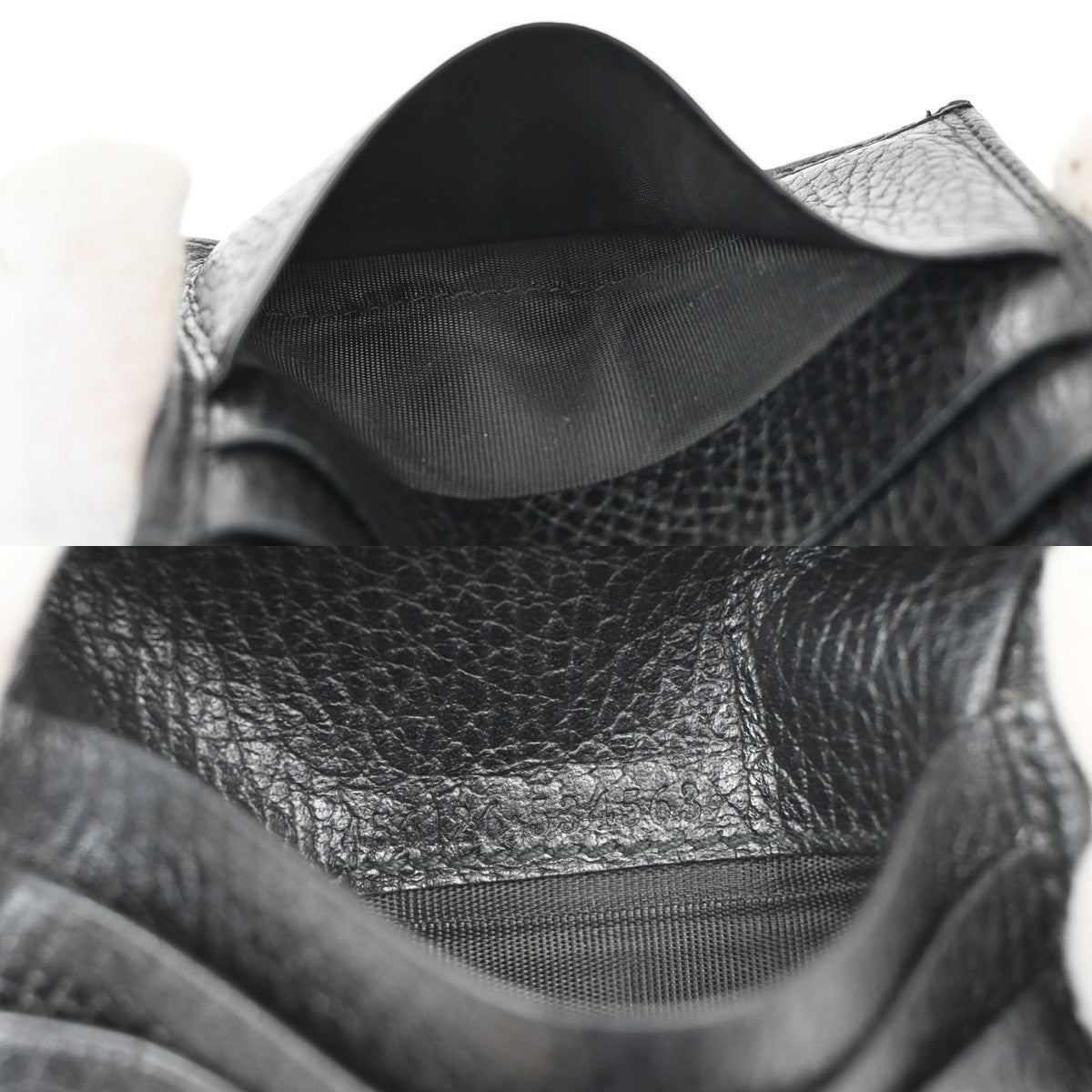 Gucci GG Marmont Flap Card Case Leather, BLACK, LEATHER, Wallets