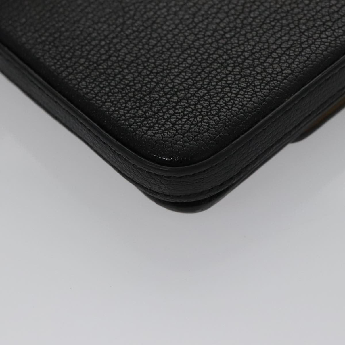 Burberry D-Ring Shoulder Bag Leather, BLACK, LEATHER, Shoulder bag