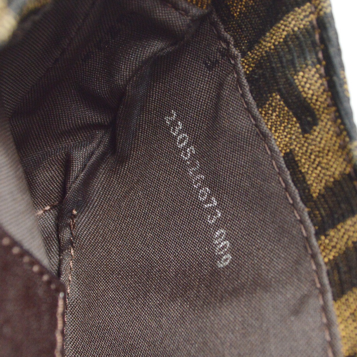 Fendi Cookie Hobo Zucca Canvas, BROWN, CANVAS, Clutche & pouche