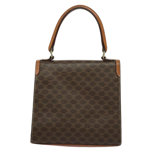 Celine Triomphe vintage handbag Macadam canvas, BROWN, CANVAS, Handbag