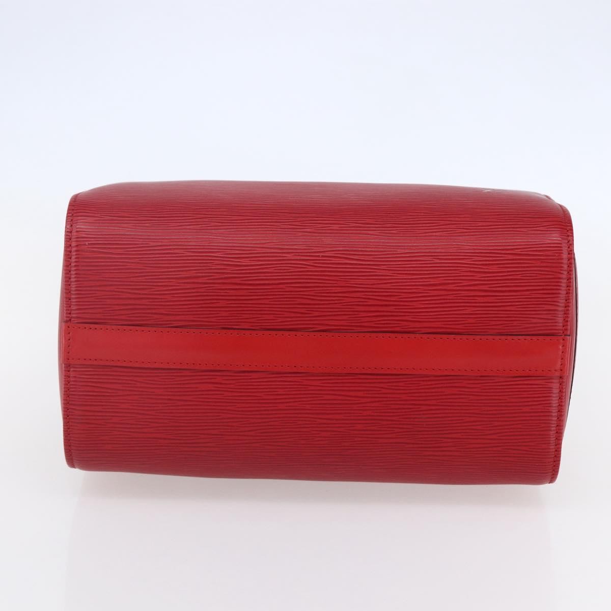 Louis Vuitton Speedy Handbag Epi Leather, RED, LEATHER, Handbag