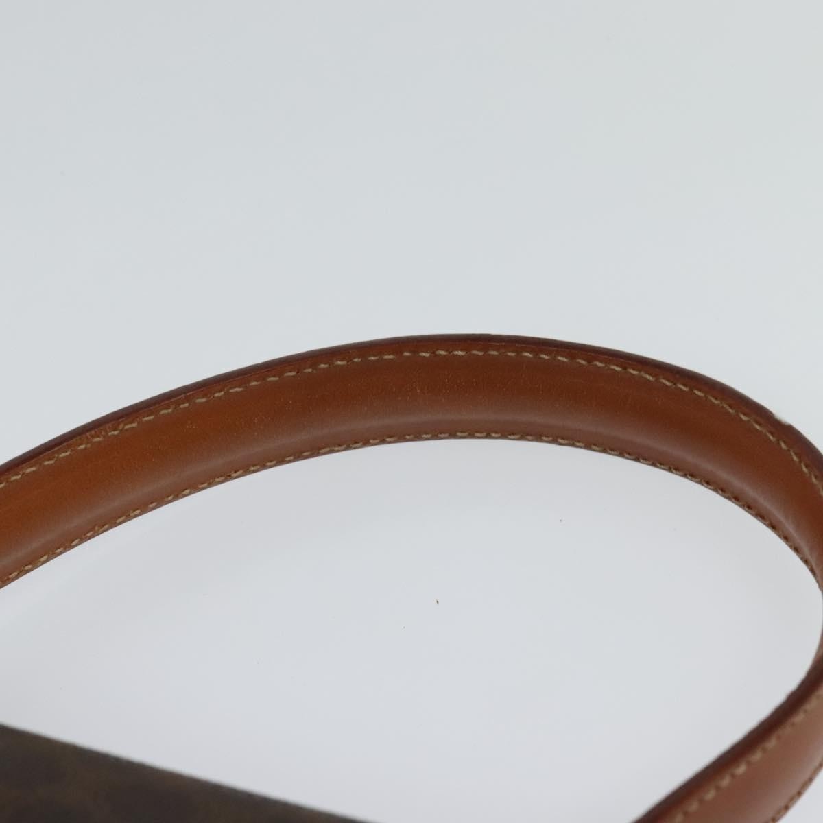 Celine Triomphe vintage handbag Macadam canvas, BROWN, CANVAS, Handbag