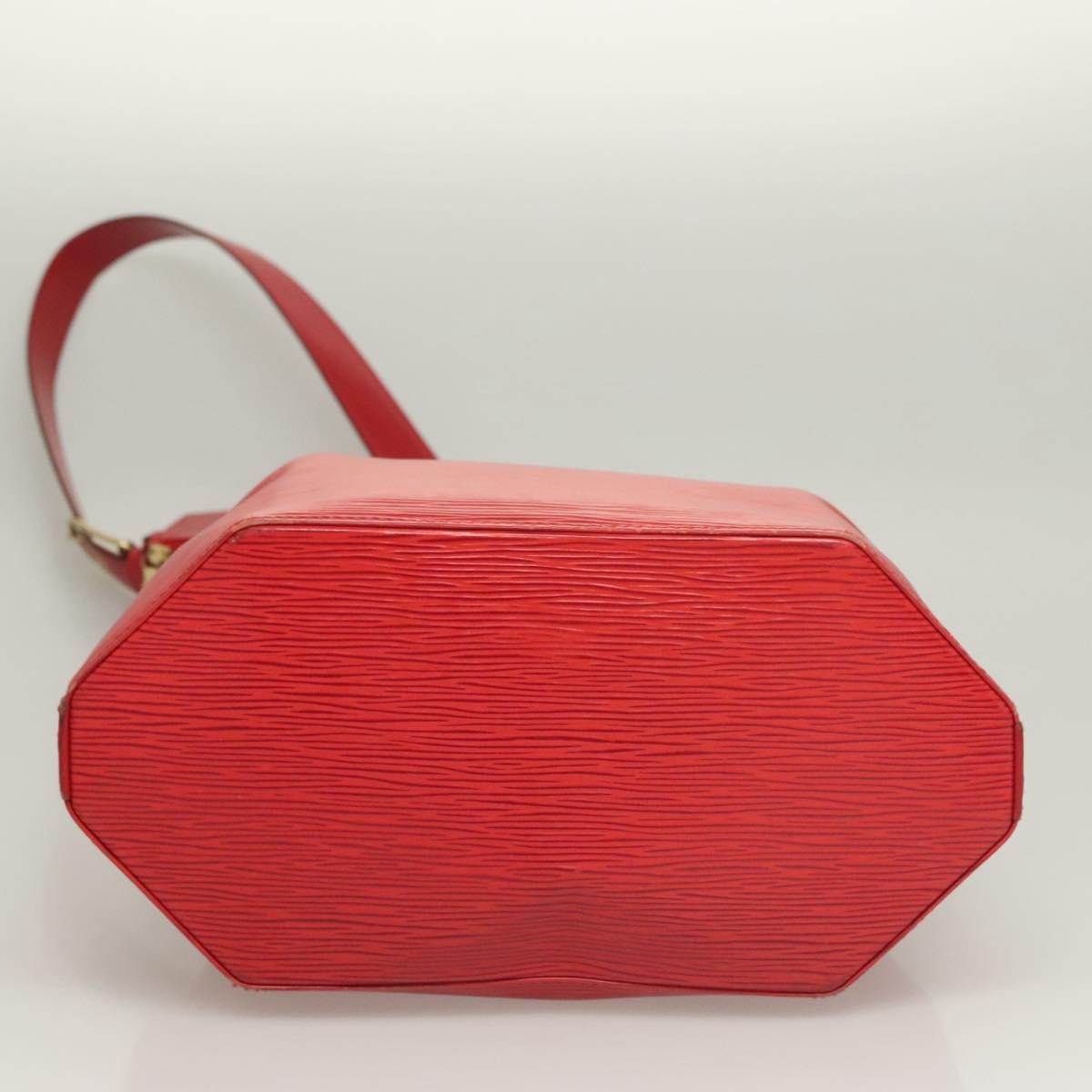Louis Vuitton Vintage Sac d'Epaule Handbag Epi Leather, RED, LEATHER, Handbag