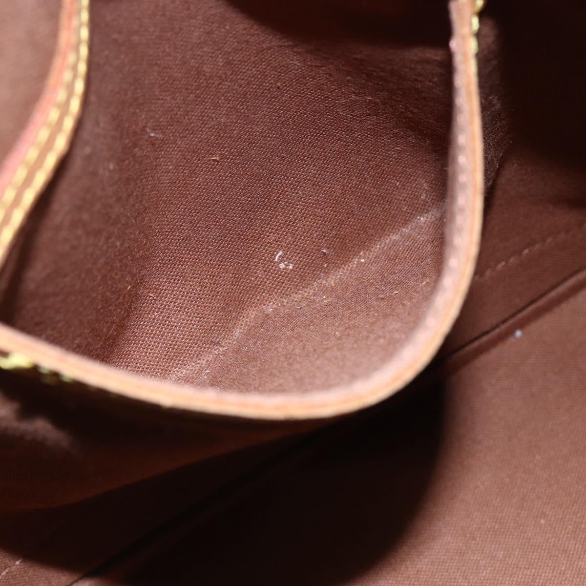 Louis Vuitton Alma Handbag Monogram Canvas, BROWN, CANVAS, Handbag