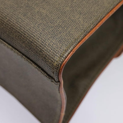 Fendi Vintage Top Handle Bag PVC, BROWN, PVC, Handbag