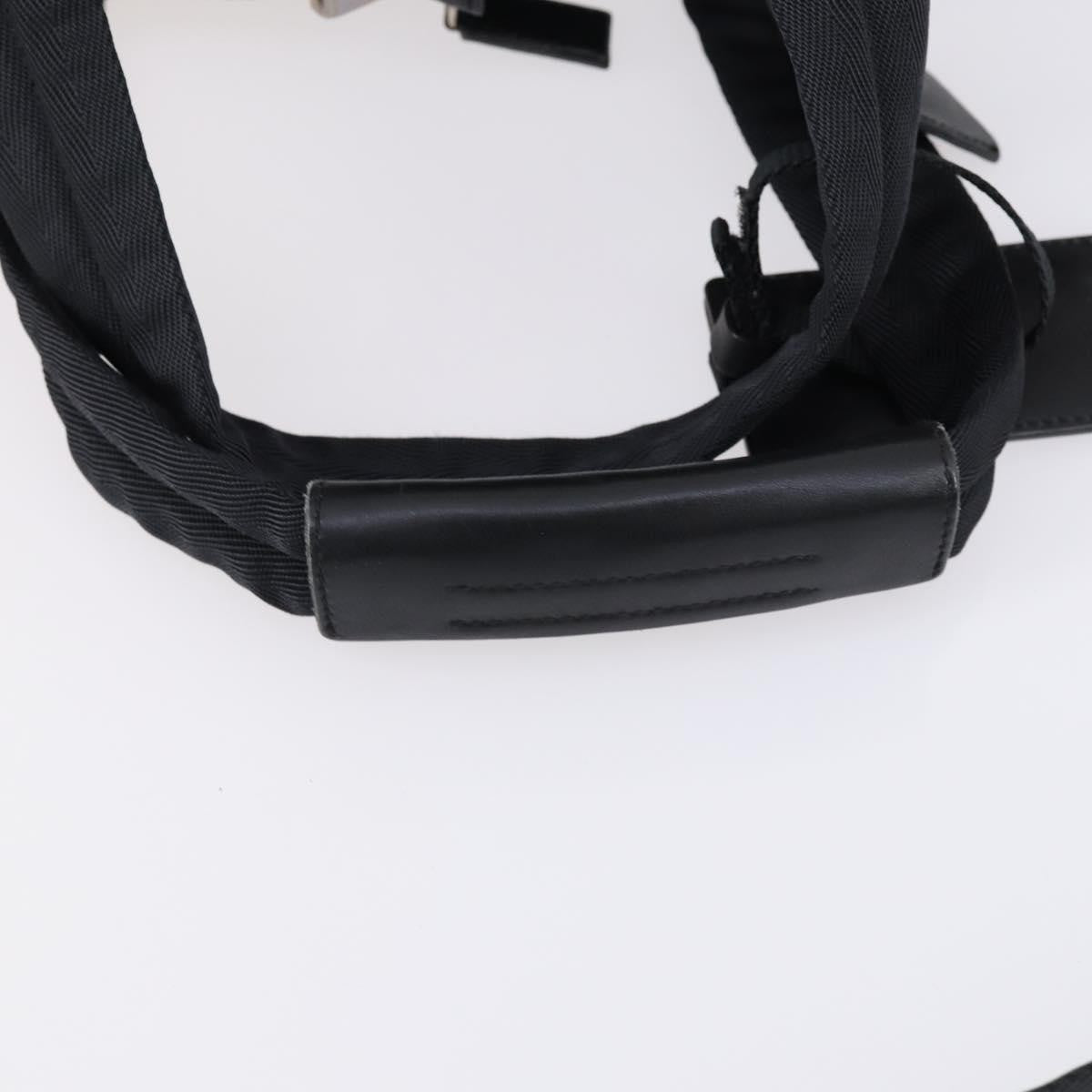 Prada Porta Computer Briefcase Tessuto and Saffiano Leather, BLACK, NYLON, Briefcase