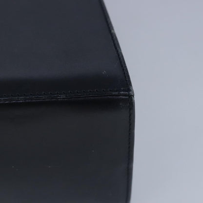 Salvatore Ferragamo Gancini Convertible Top Handle Bag Leather, NAVY, LEATHER, Handbag