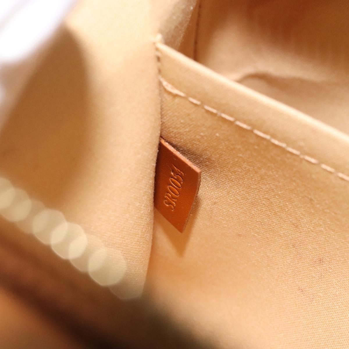 Louis Vuitton Lucille Handbag Mini Lin, BEIGE, CANVAS, Handbag