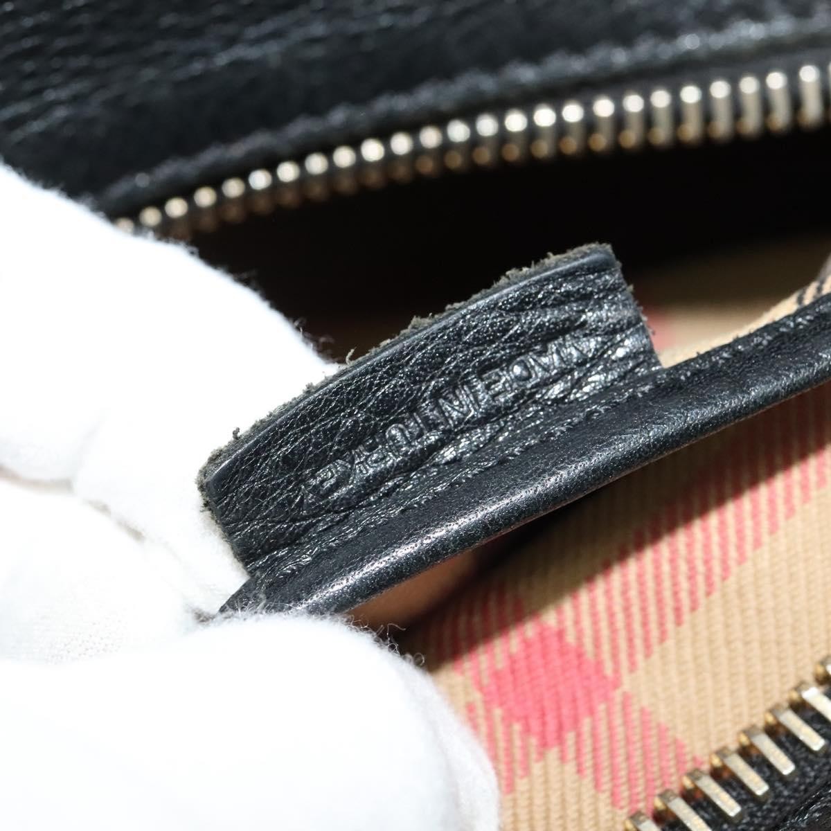 Burberry Shoulder Bag Leather, BLACK, LEATHER, Shoulder bag