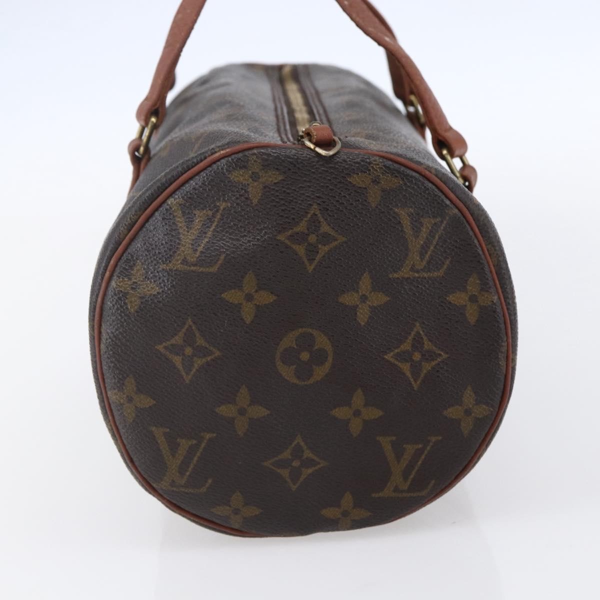 Louis Vuitton Papillon Handbag Monogram Canvas, BROWN, CANVAS, Handbag