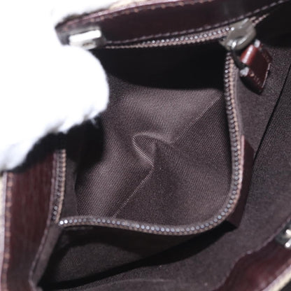 Gucci Vintage Handbag Canvas, BEIGE, PVC, Handbag