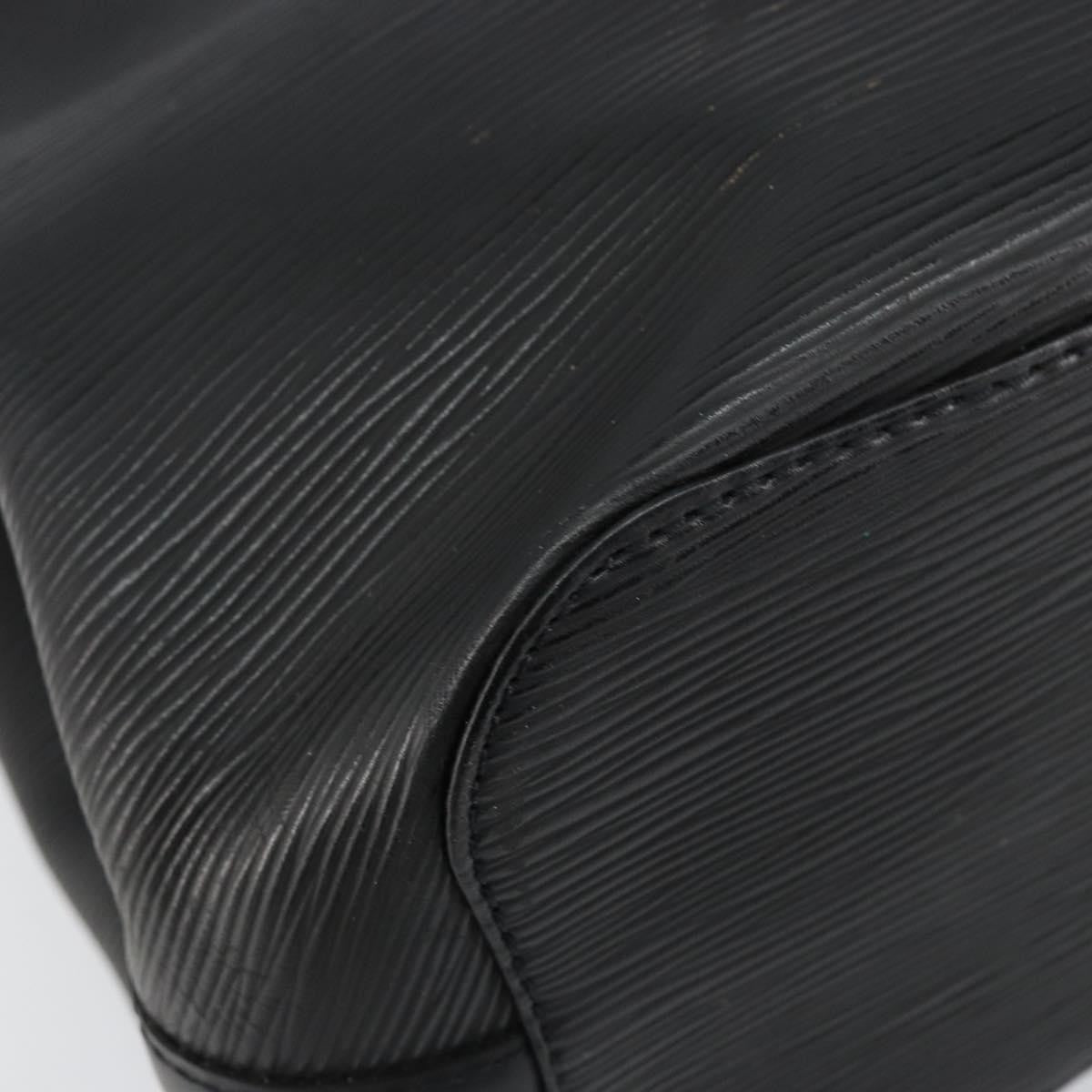 Louis Vuitton Mandara Handbag Epi Leather, BLACK, LEATHER, Shoulder bag