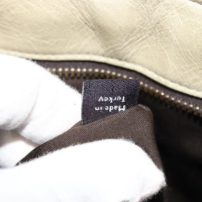 Miu Miu Coffer Convertible Satchel Leather, BEIGE, LEATHER, Handbag