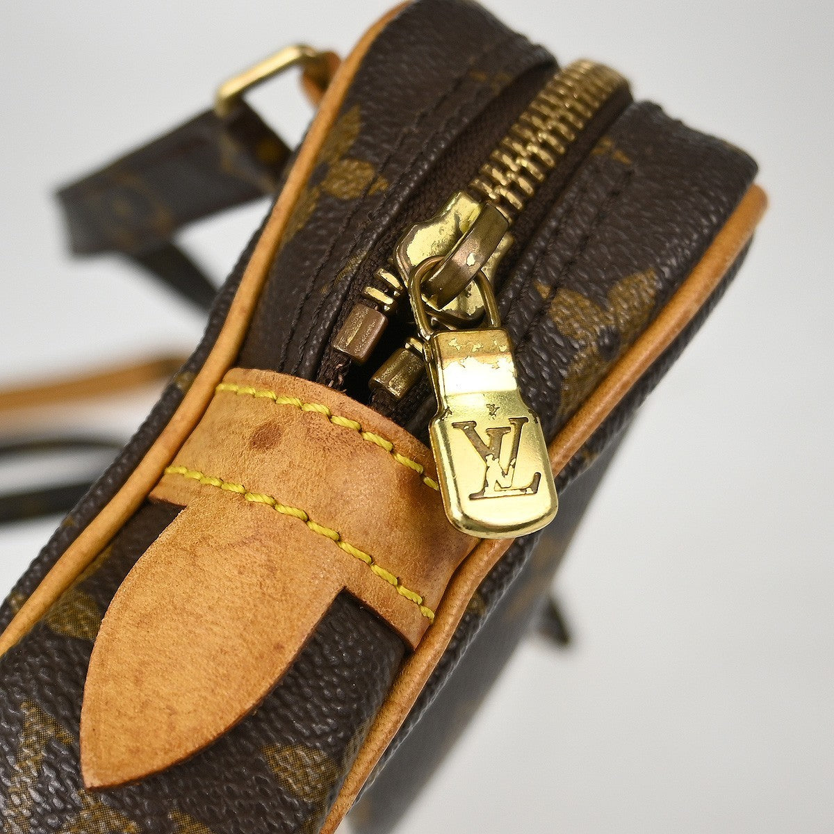 Louis Vuitton Pochette Marly Bandouliere Bag Monogram Canvas, Brown, Canvas, Shoulder Bag
