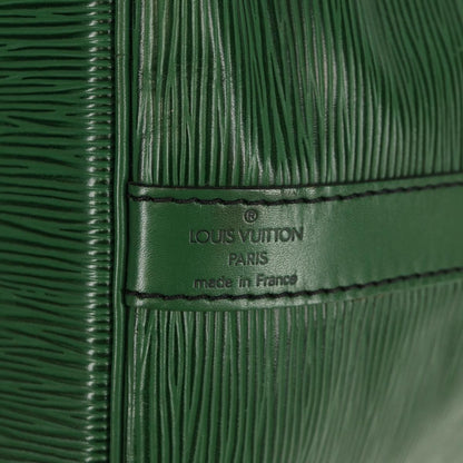 Louis Vuitton Petit Noe Handbag Epi Leather, GREEN, LEATHER, Shoulder bag