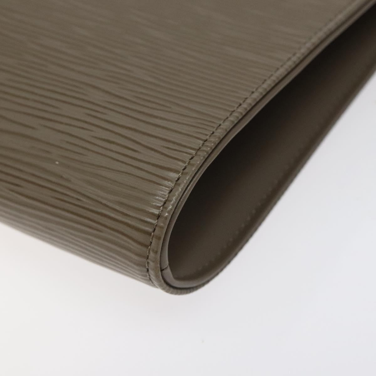 Louis Vuitton Saint Tropez Handbag Epi Leather, GRAY, LEATHER, Shoulder bag