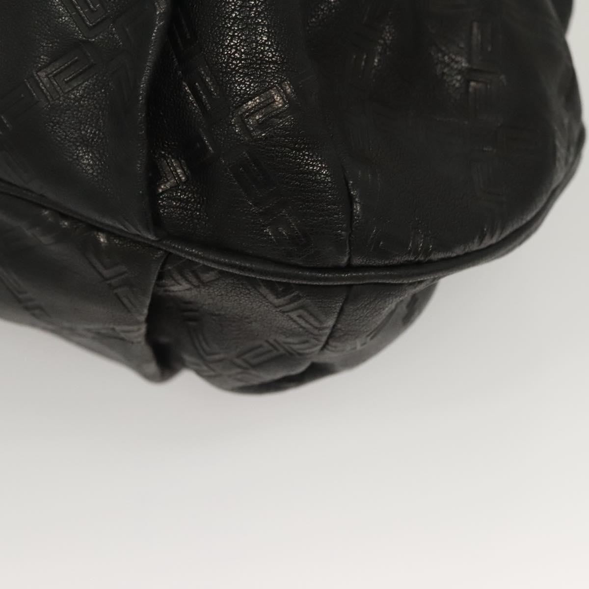 Versace Medusa Tote Leather, BLACK, LEATHER, Tote bag