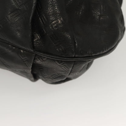 Versace Medusa Tote Leather, BLACK, LEATHER, Tote bag