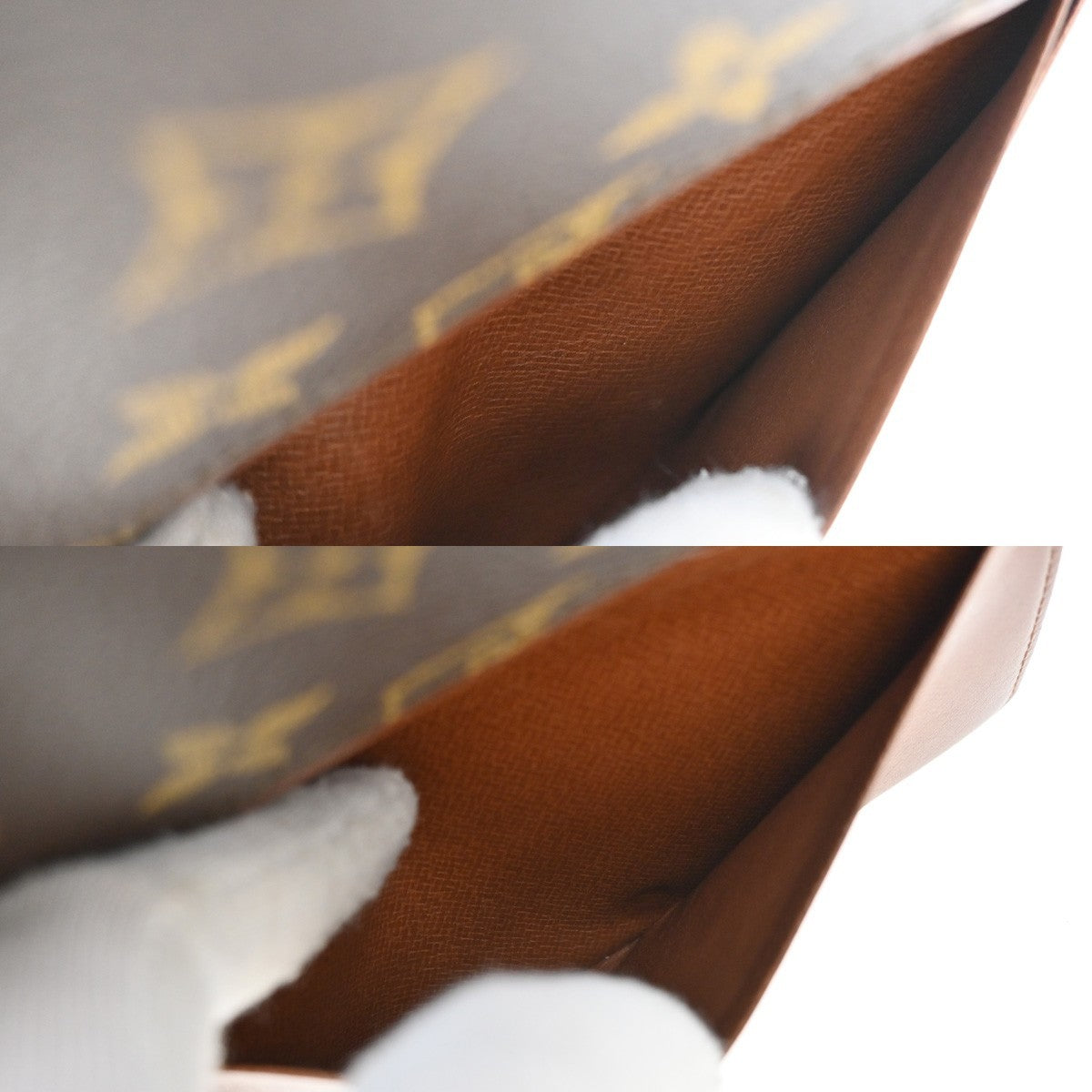 Louis Vuitton Porte Monnaie Billets Tresor Wallet Monogram Canvas, BROWN, CANVAS, Wallets