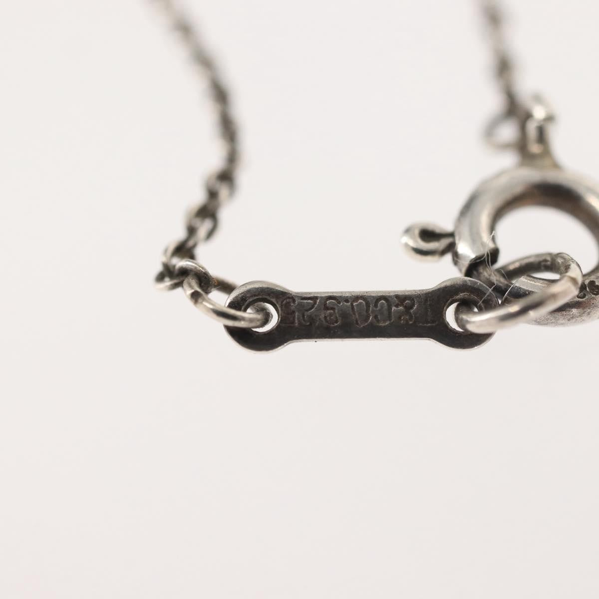 Tiffany & Co. Elsa Peretti Cross Pendant Necklace Sterling Silver, SILVER, SILVER, Necklace