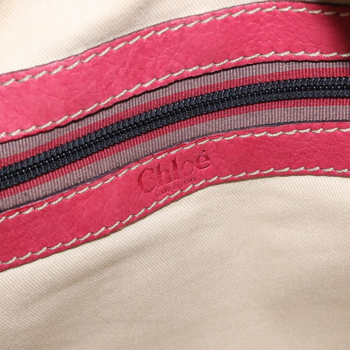 Chloe Vintage handbag Leather, PINK, LEATHER, Handbag