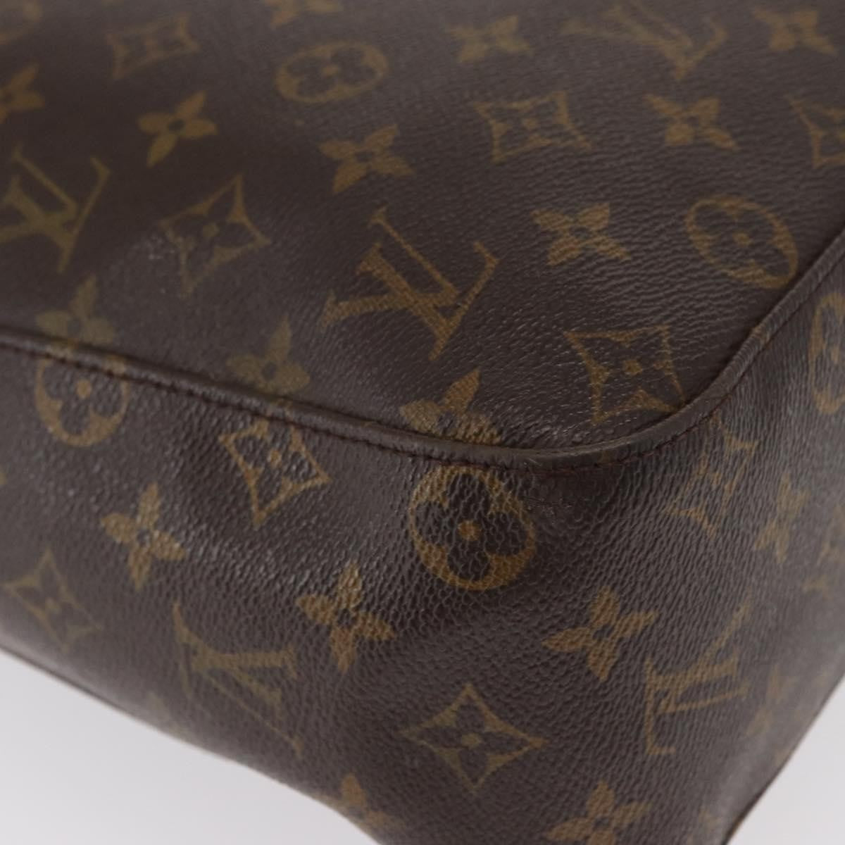 Louis Vuitton Looping Handbag Monogram Canvas, BROWN, CANVAS, Shoulder bag
