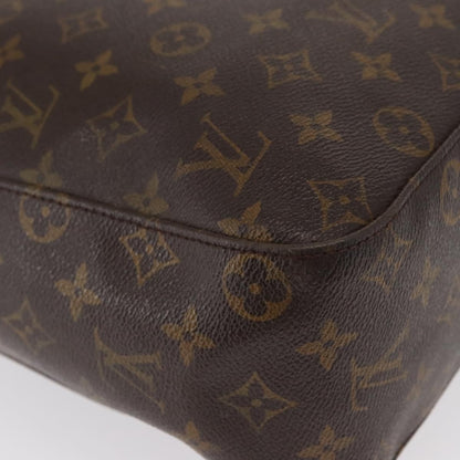 Louis Vuitton Looping Handbag Monogram Canvas, BROWN, CANVAS, Shoulder bag