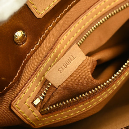 Louis Vuitton Reade Handbag Monogram Vernis, BROWN, PATENT_LEATHER, Handbag
