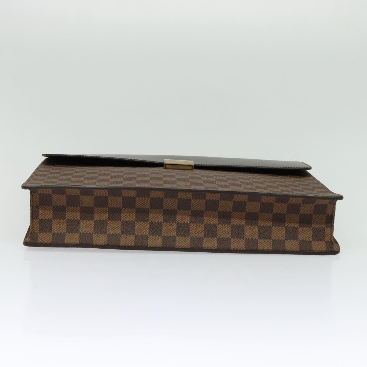 Louis Vuitton Altona Bag Damier, BROWN, CANVAS, Briefcase