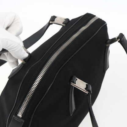 Salvatore Ferragamo Vintage Handbag Nylon, BLACK, NYLON, Handbag