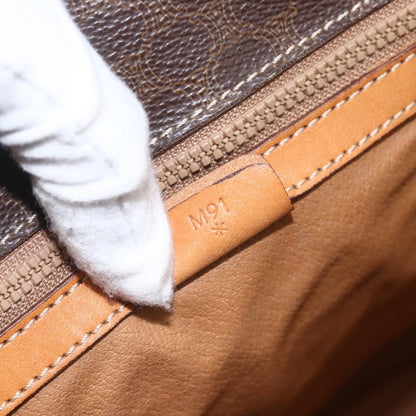 Celine Vintage Macadam Tote bag Canvas, BROWN, CANVAS, Tote bag