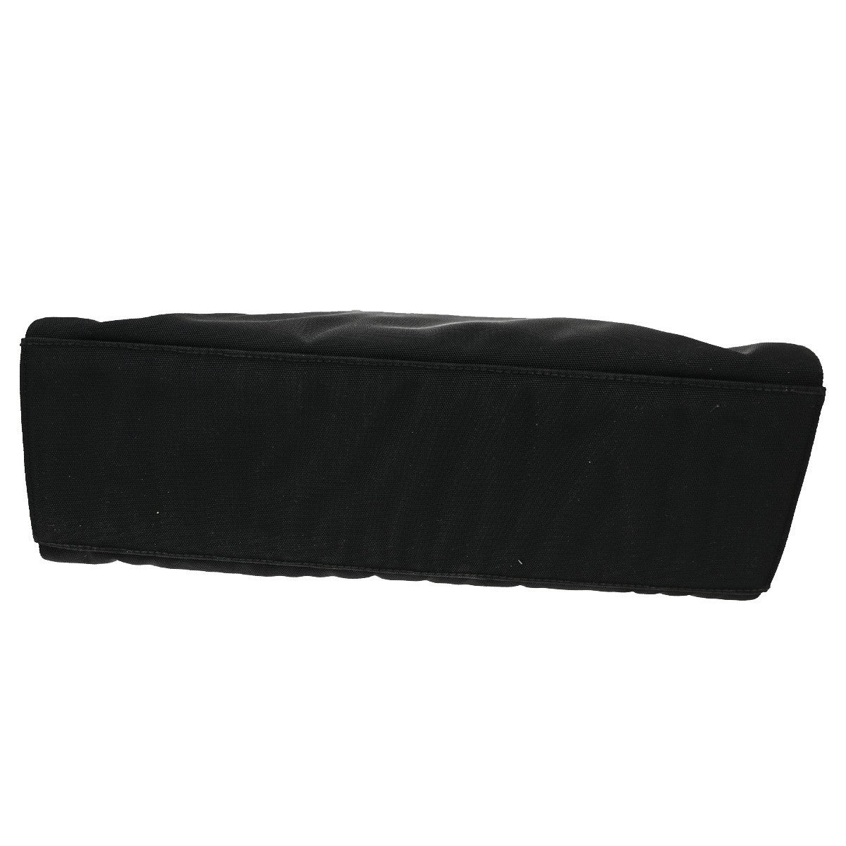 Gucci Vintage Bamboo Handle Tote Nylon, BLACK, NYLON, Tote bag