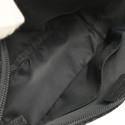 Christian Dior Street Chic Handbag Diorissimo Canvas with Leather, BLACK, CANVAS, Handbag