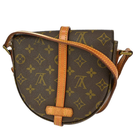 Louis Vuitton Chantilly Handbag Monogram Canvas, BROWN, CANVAS, Shoulder bag